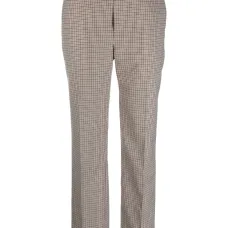 Строгие брюки в клетку