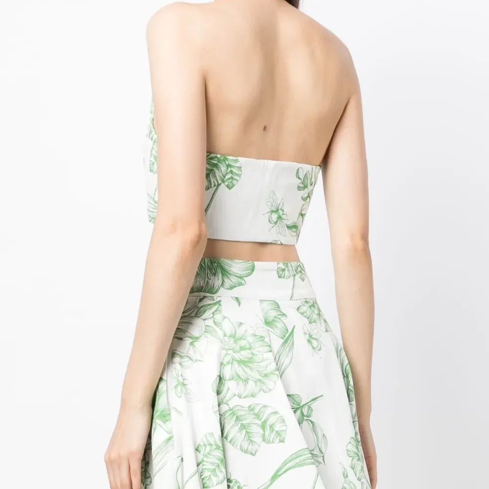 Топ с цветочным принтом