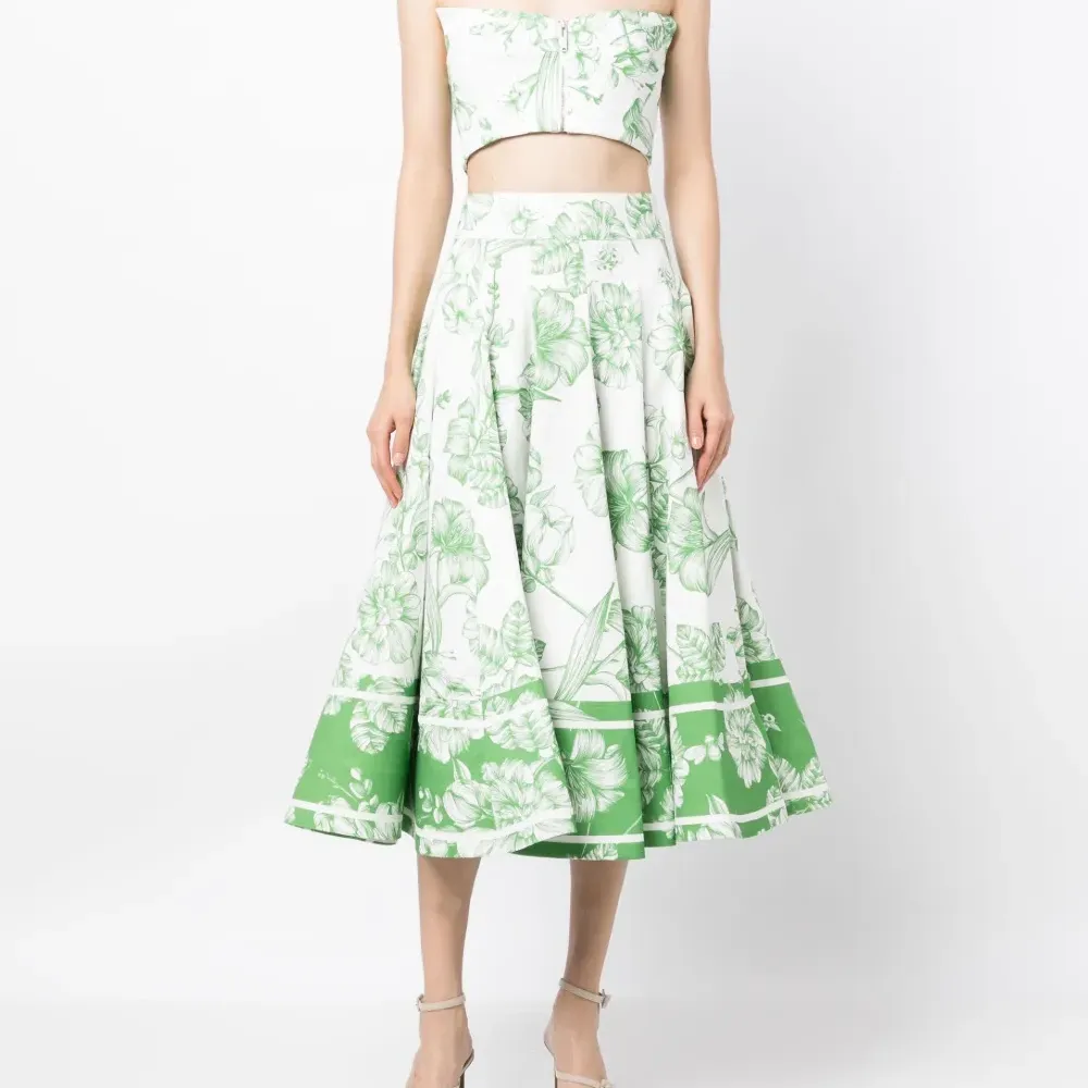 Топ с цветочным принтом