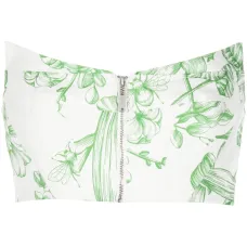 Топ с цветочным принтом