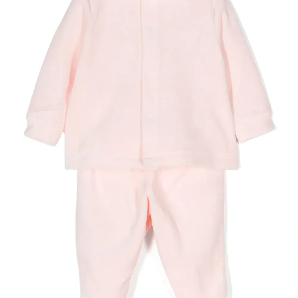 Комплект из брюк и топа с оборками