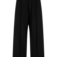 Шерстяные брюки со складками