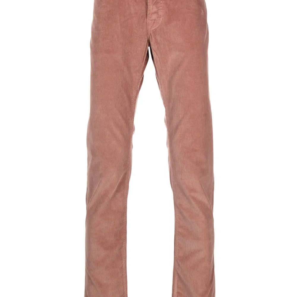 Вельветовые брюки средней посадки