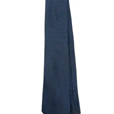 Шелковый галстук с вышивкой в горох