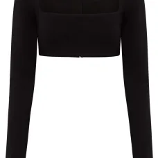 Укороченный топ Garima с длинными рукавами Укороченный топ Garima с длинными рукавами