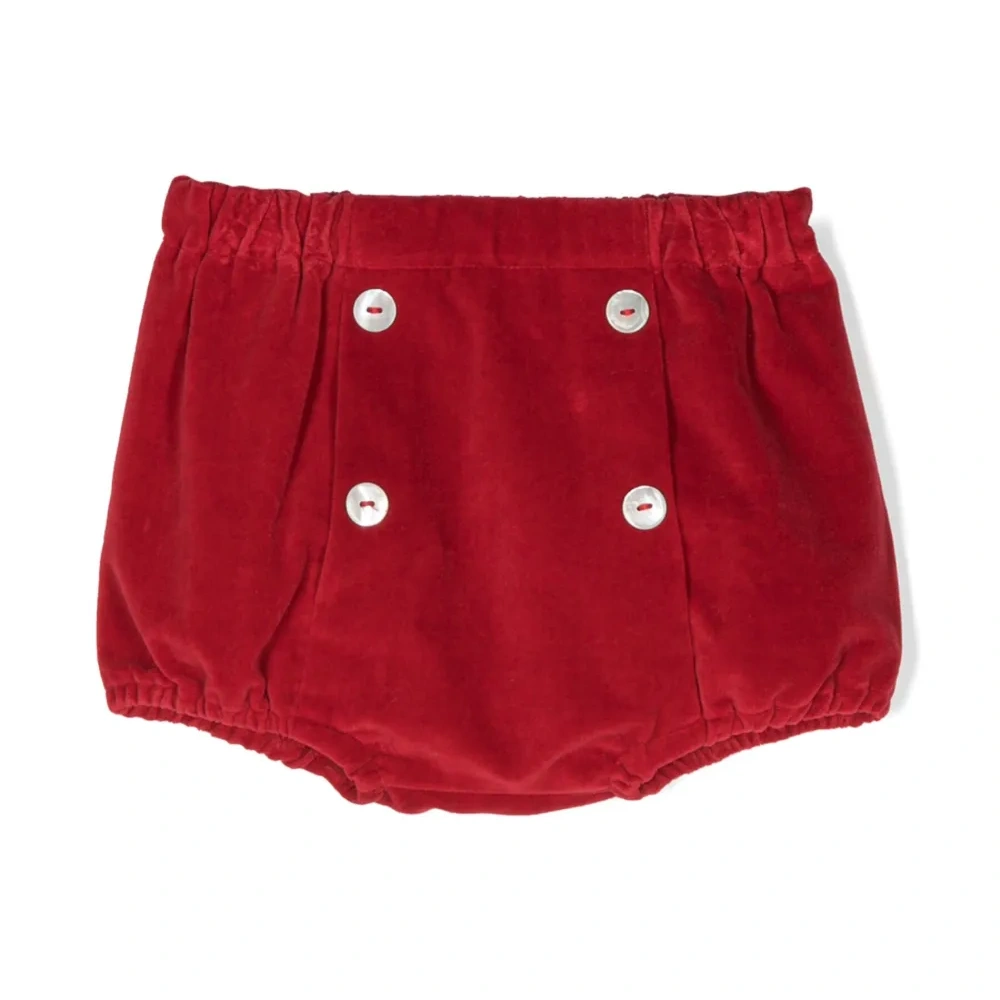 Шорты с декоративными пуговицами