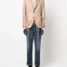 Джинсы прямого кроя с эффектом потертости Джинсы прямого кроя с эффектом потертости