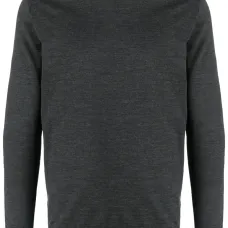Джемпер из шерсти мериноса с круглым вырезом