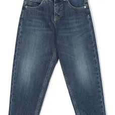 Джинсы с вышитым логотипом Джинсы с вышитым логотипом