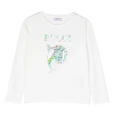 Футболка с длинными рукавами и логотипом