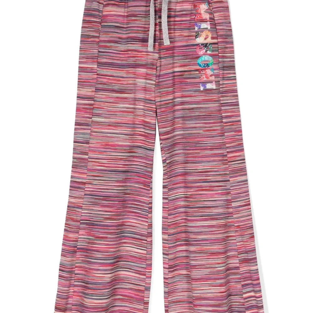 Спортивные брюки с кристаллами