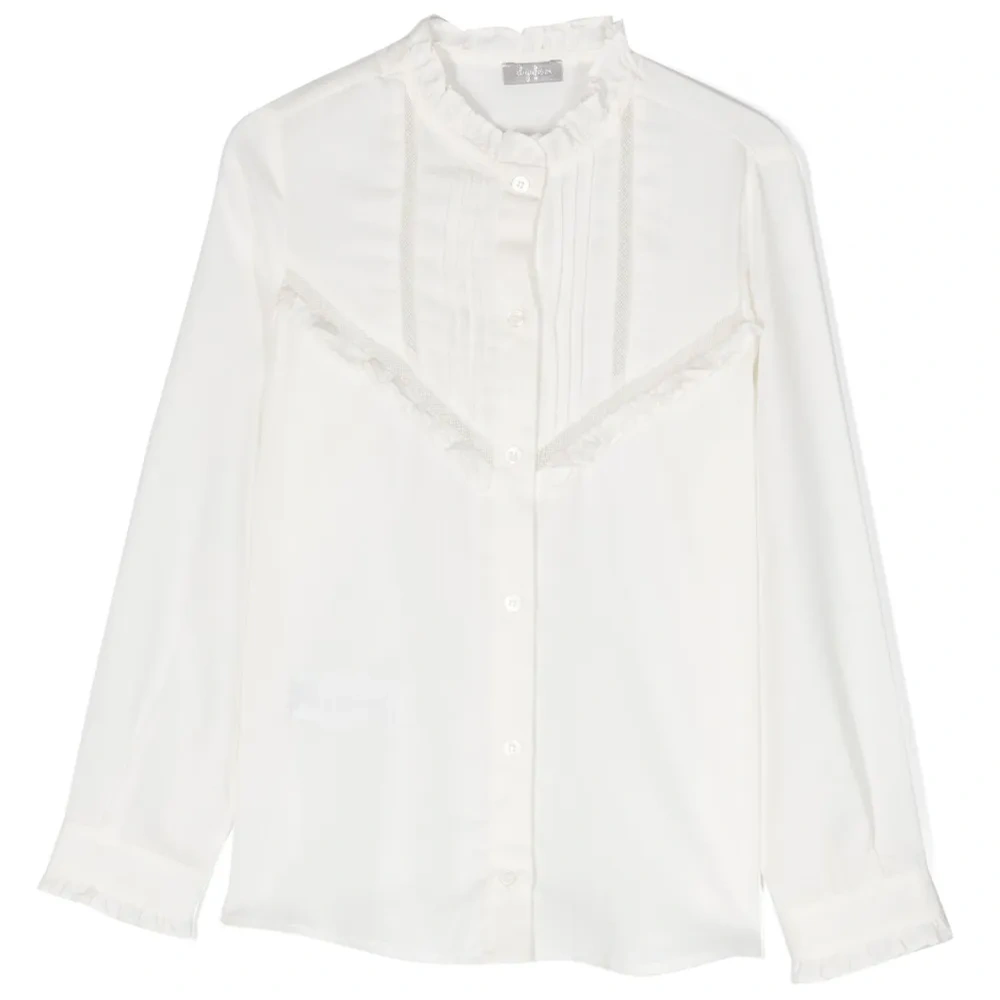 Рубашка с оборками