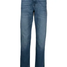 Зауженные джинсы средней посадки