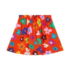 Юбка с цветочным принтом