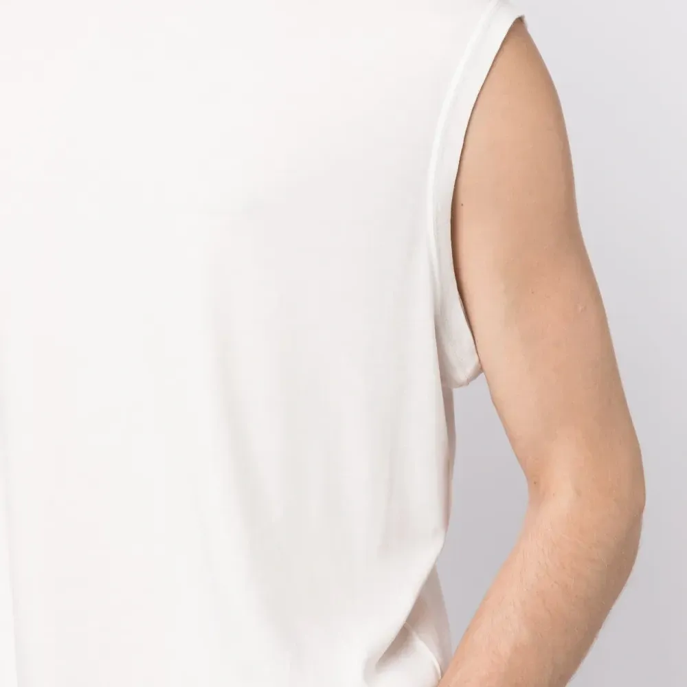 Топ с закругленным подолом