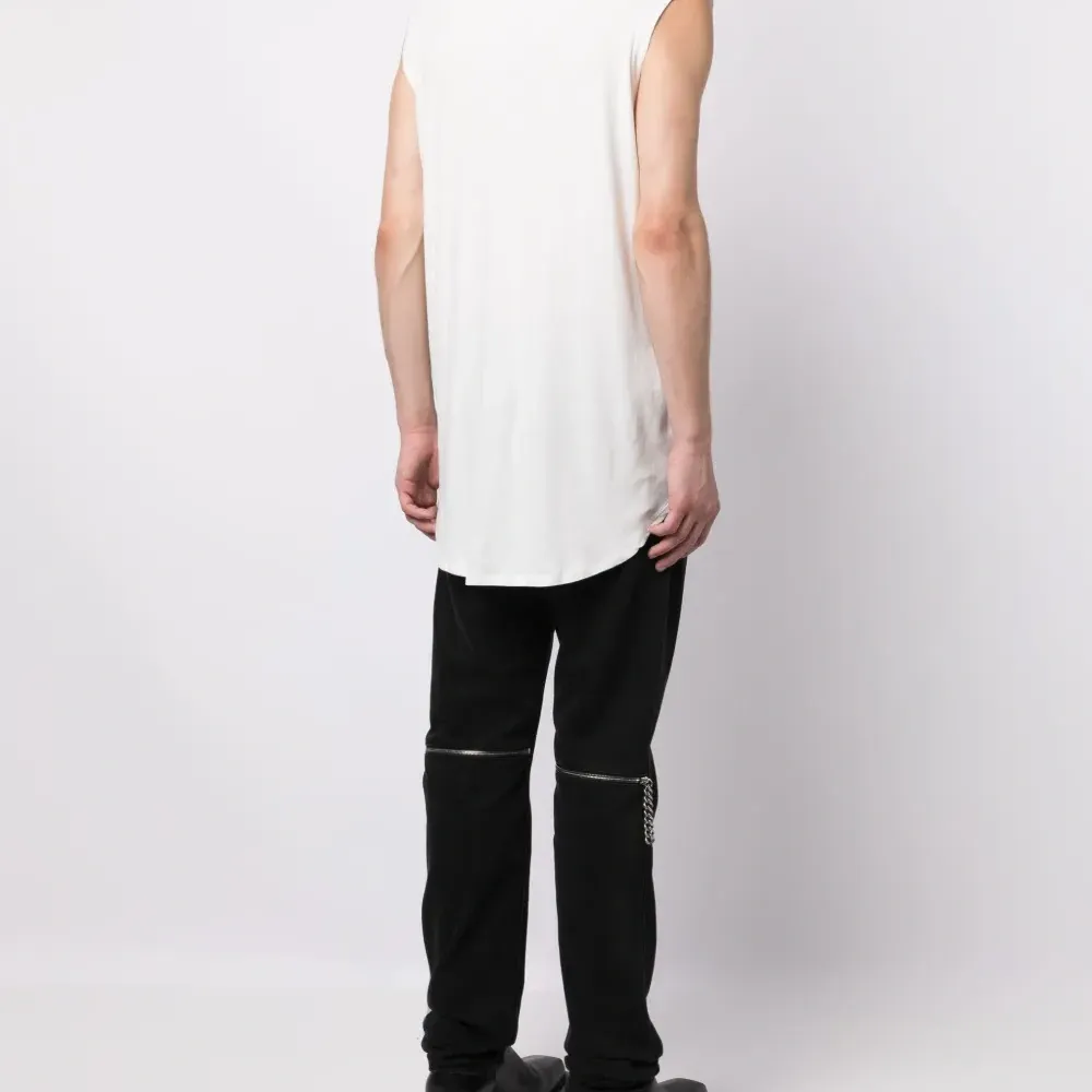 Топ с закругленным подолом