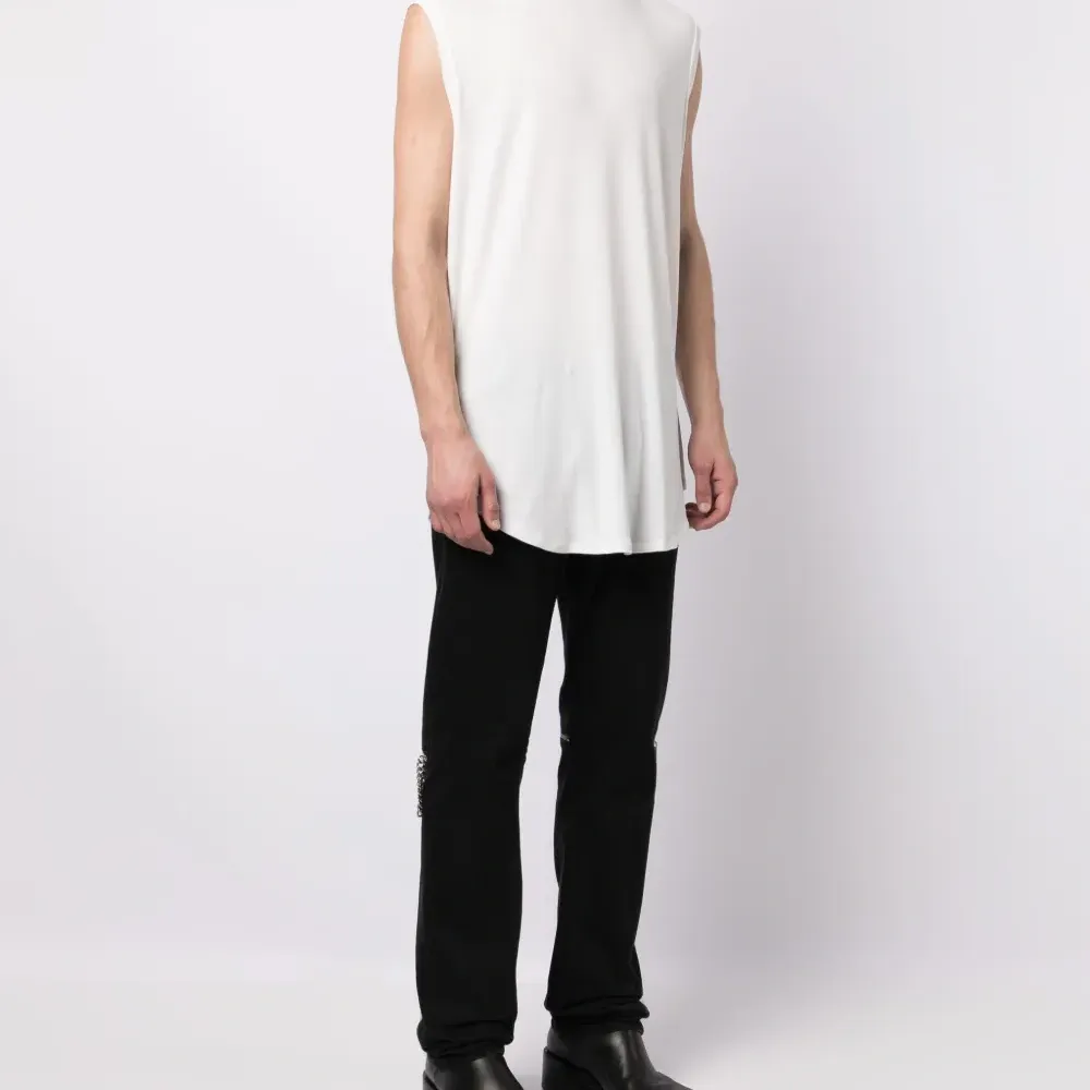 Топ с закругленным подолом