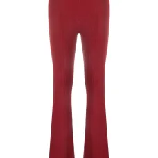 Брюки bootcut в рубчик