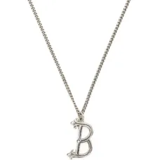 Колье с подвеской B Колье с подвеской B