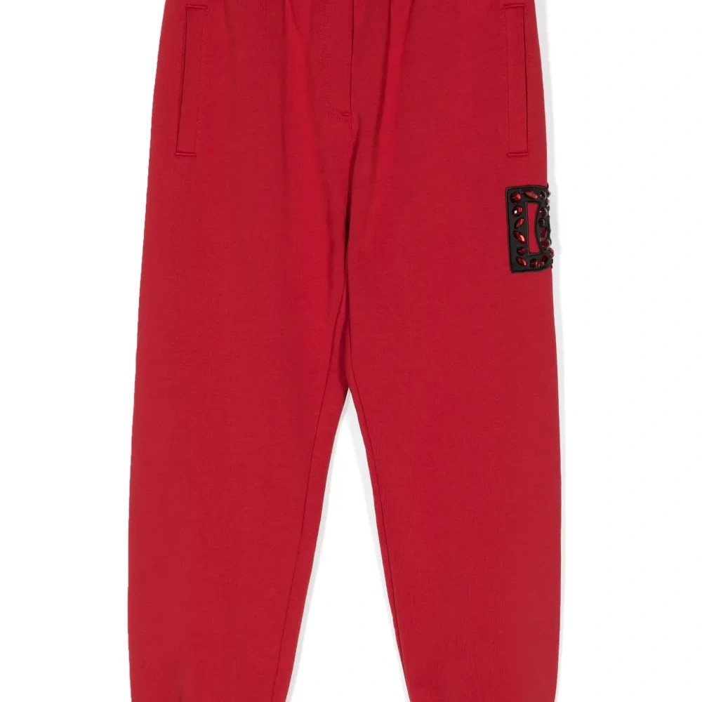 Спортивные брюки со стразами