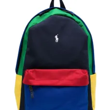 Рюкзак Polo Bear в стиле колор-блок