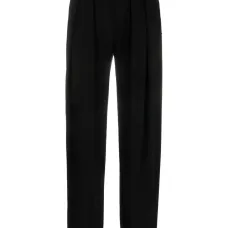 Зауженные брюки с завышенной талией