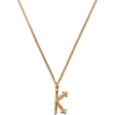 Колье с подвеской K Колье с подвеской K