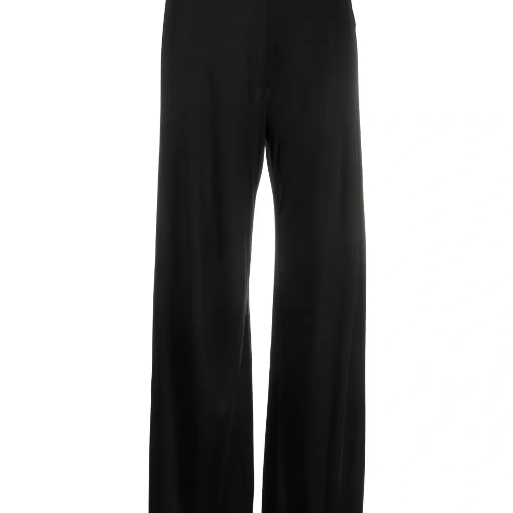 Брюки палаццо с завышенной талией