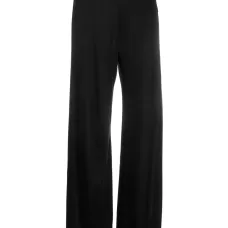 Брюки палаццо с завышенной талией