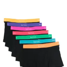 Комплект из семи боксеров с логотипом Комплект из семи боксеров с логотипом