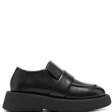 Лоферы с закругленным носком