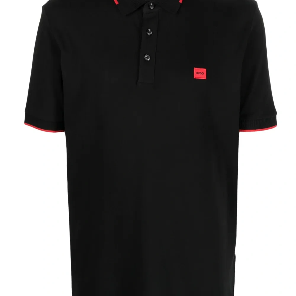 Рубашка поло с нашивкой-логотипом