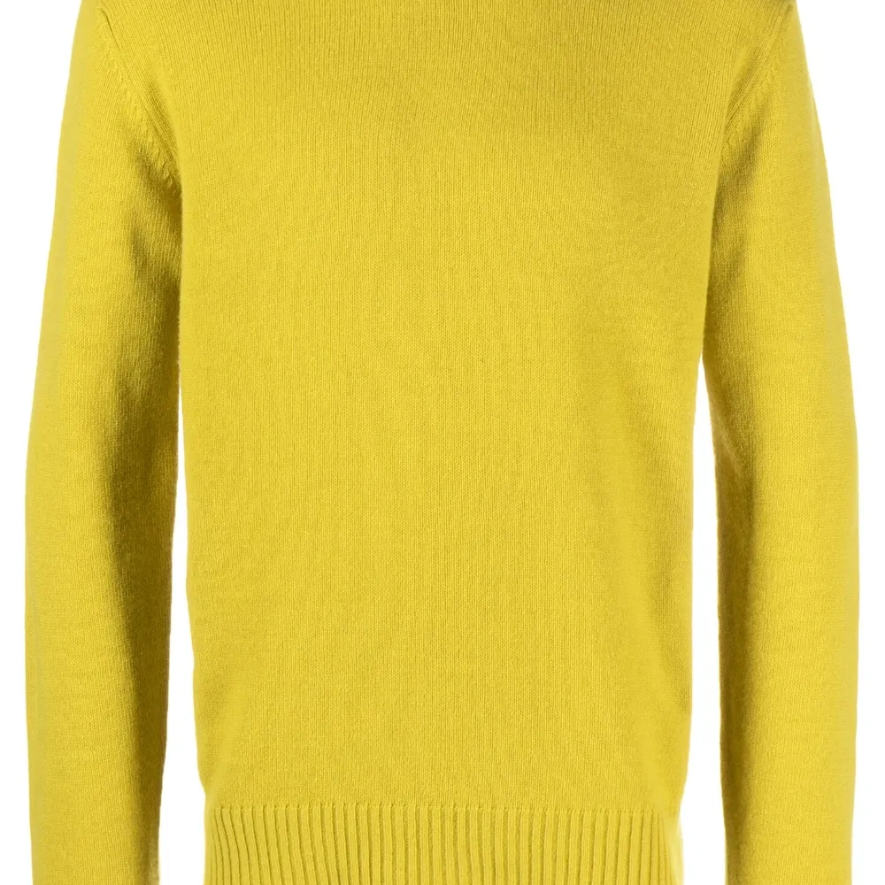 Джемпер из смесового кашемира с круглым вырезом