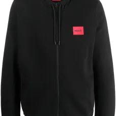 Худи с нашивкой-логотипом