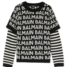 Многослойный джемпер с логотипом