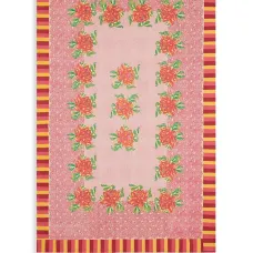 Camelia Magenta rectangular tablecloth