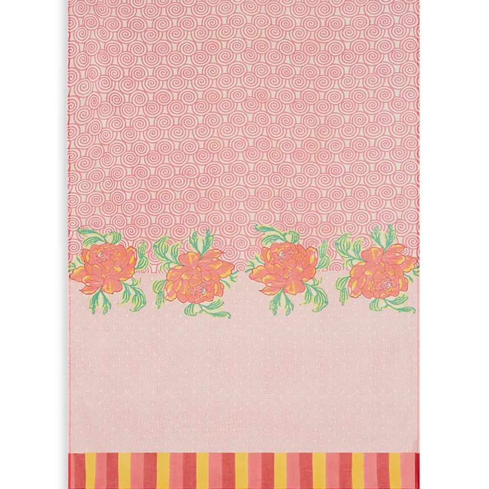 Camelia Magenta beach towel