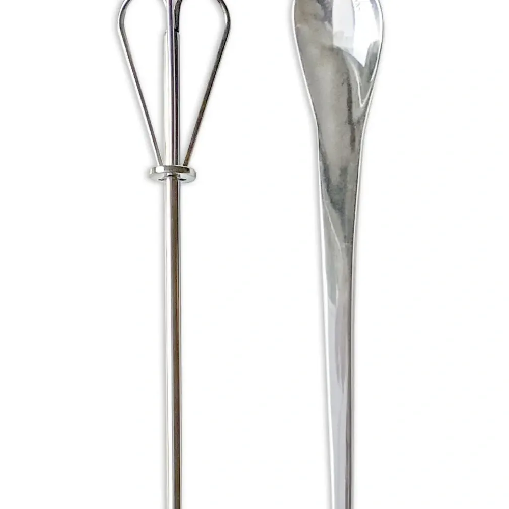 Набор из двух ложек для коктейлей