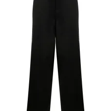 Джинсы широкого кроя с логотипом Джинсы широкого кроя с логотипом