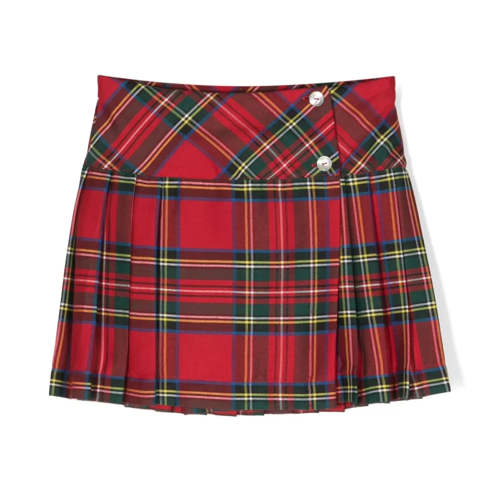 Юбка в клетку тартан