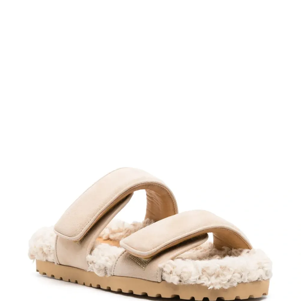 Шлепанцы Alvine с подкладкой из овчины