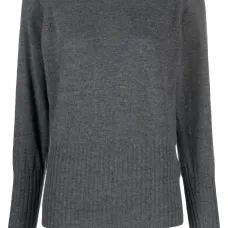 Джемпер с круглым вырезом