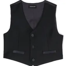 Жилет с вышитым логотипом