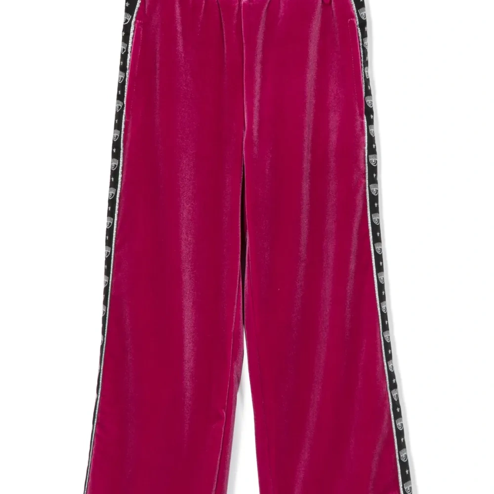 Бархатные брюки с узором Eyelike