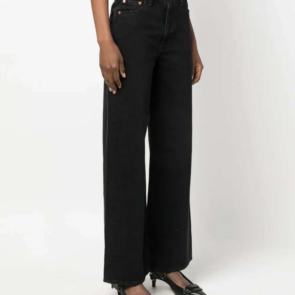 Широкие джинсы Ribcage с завышенной талией Широкие джинсы Ribcage с завышенной талией