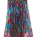 Юбка с цветочным принтом