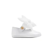 Балетки с бантом