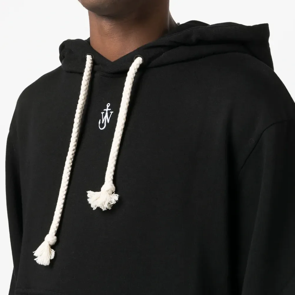 Худи с кулиской и вышитым логотипом