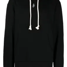 Худи с кулиской и вышитым логотипом