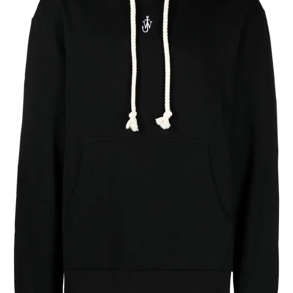 Худи с кулиской и вышитым логотипом